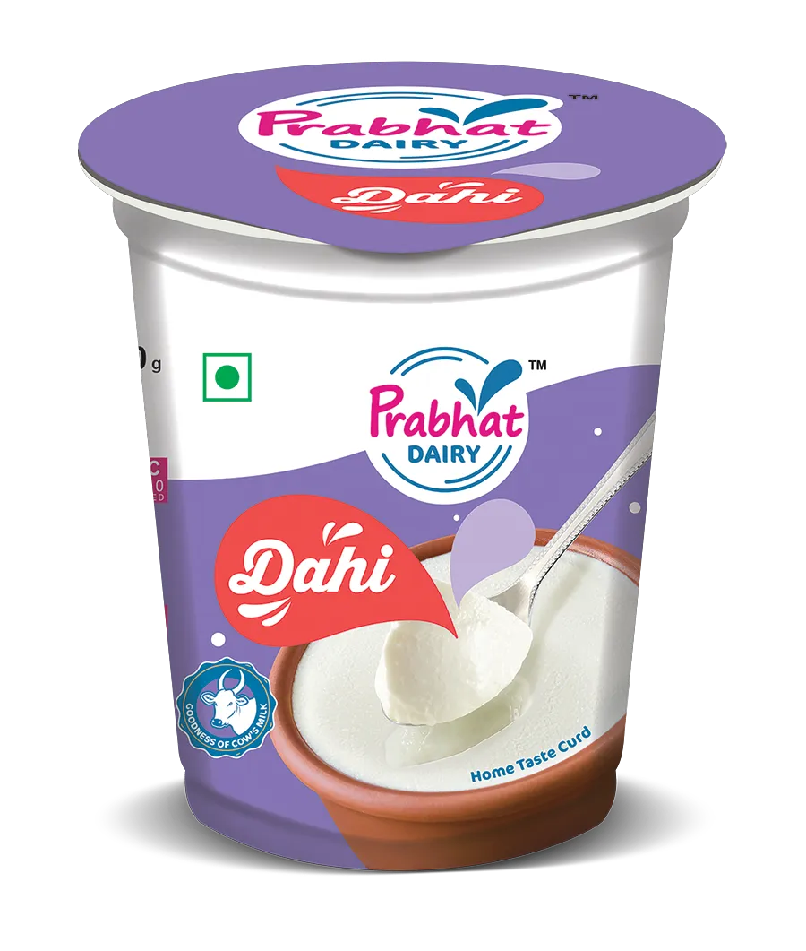 Prabhat Dairy Home Taste Curd Cup 400gm
